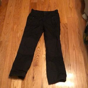 Snow ski pants kids size 12 black